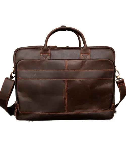 leather laptop bag